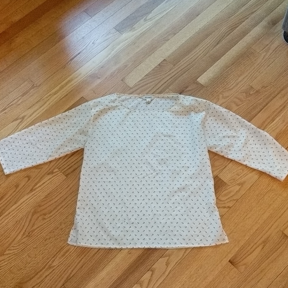 3/4 length blouse